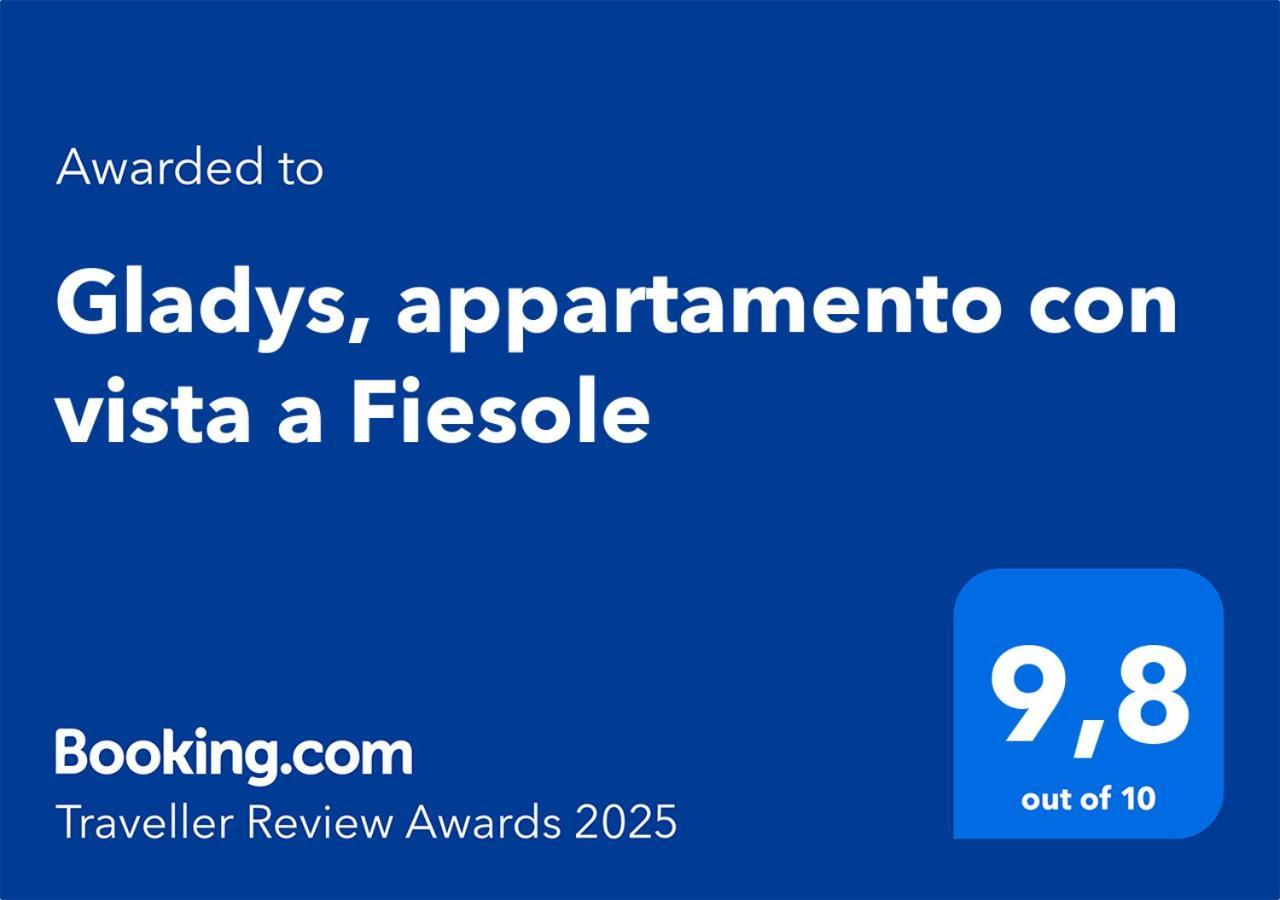 Gladys, Appartamento Con Vista A Фиезоле Екстериор снимка